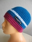 Preview: Beanie hat with reflective stripes, 3-colored